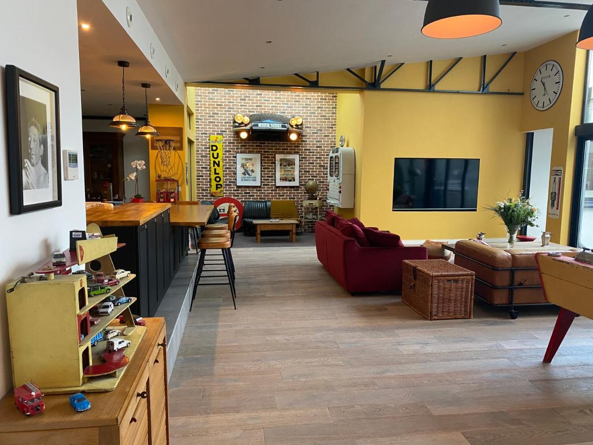 Loft Spa Reims-Fr 250M2 Privatifs, Piscine Interieure Chauffee, Spa Et Parking Εξωτερικό φωτογραφία
